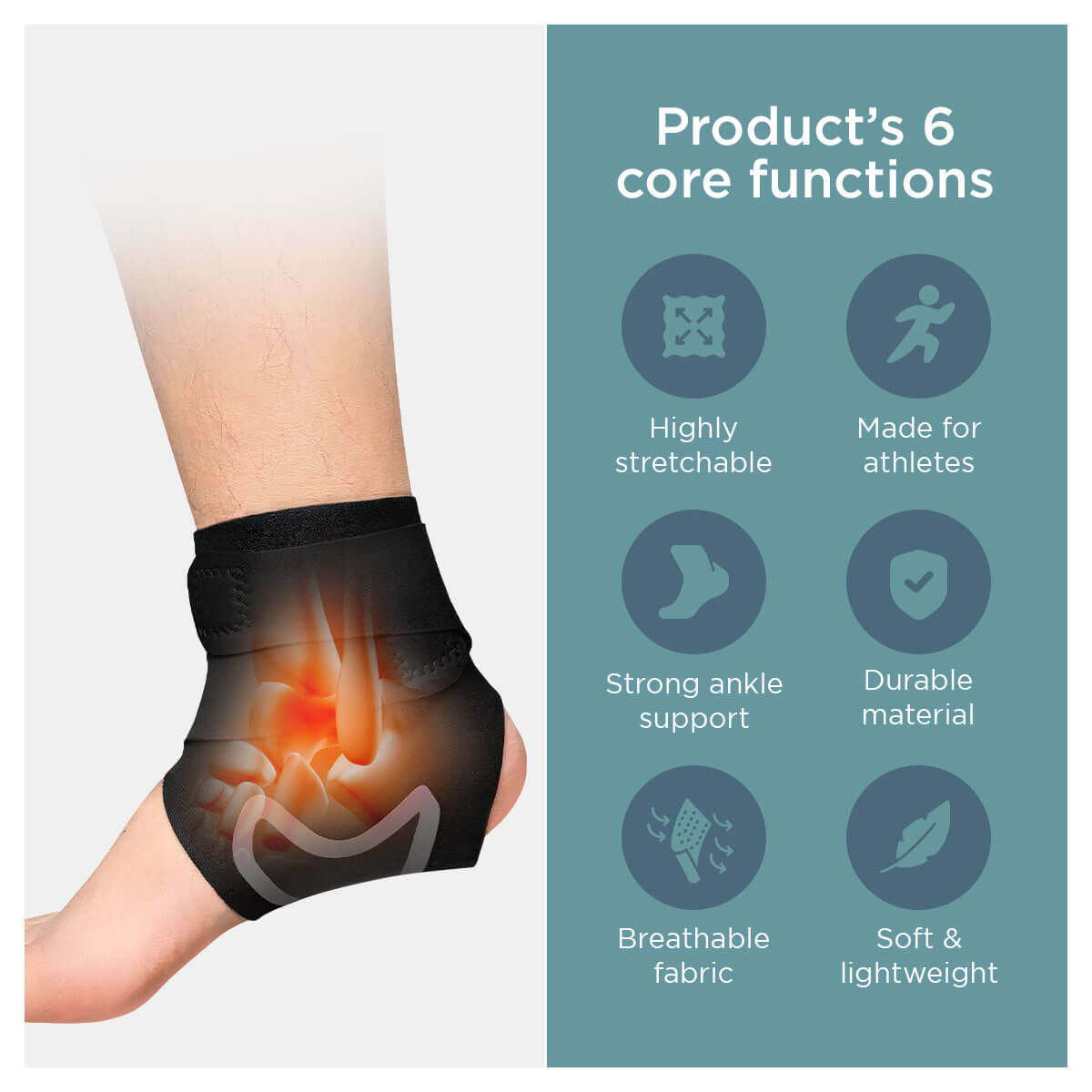 [50% OFF] - Stunor™ Compression Foot Ankle Brace