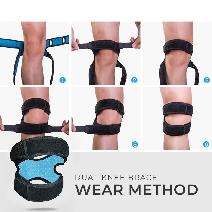 Dr.Knee™ Brace Double Strap