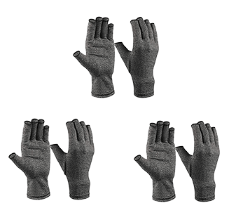 3 Pairs - Dr.Arthritis™ Compression Gloves